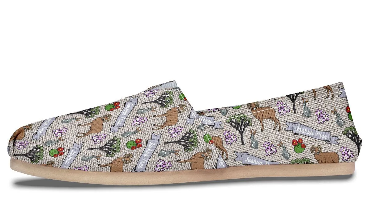 Joshua Tree Pattern Casual Shoes