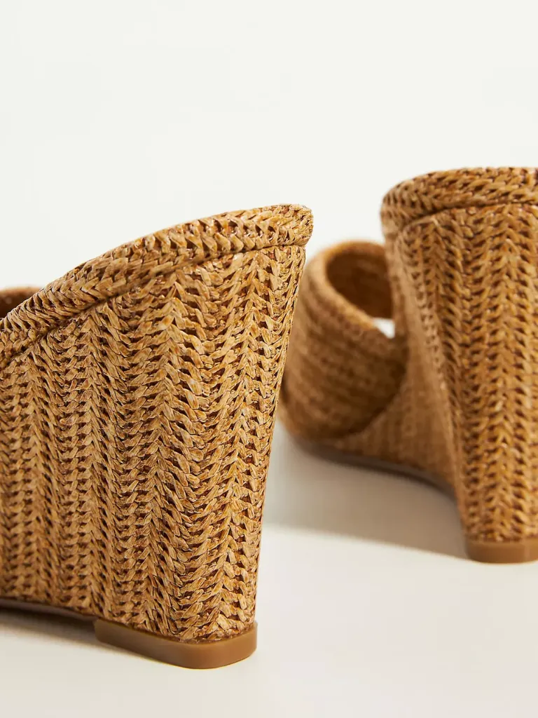 Katia Raffia Wedge
