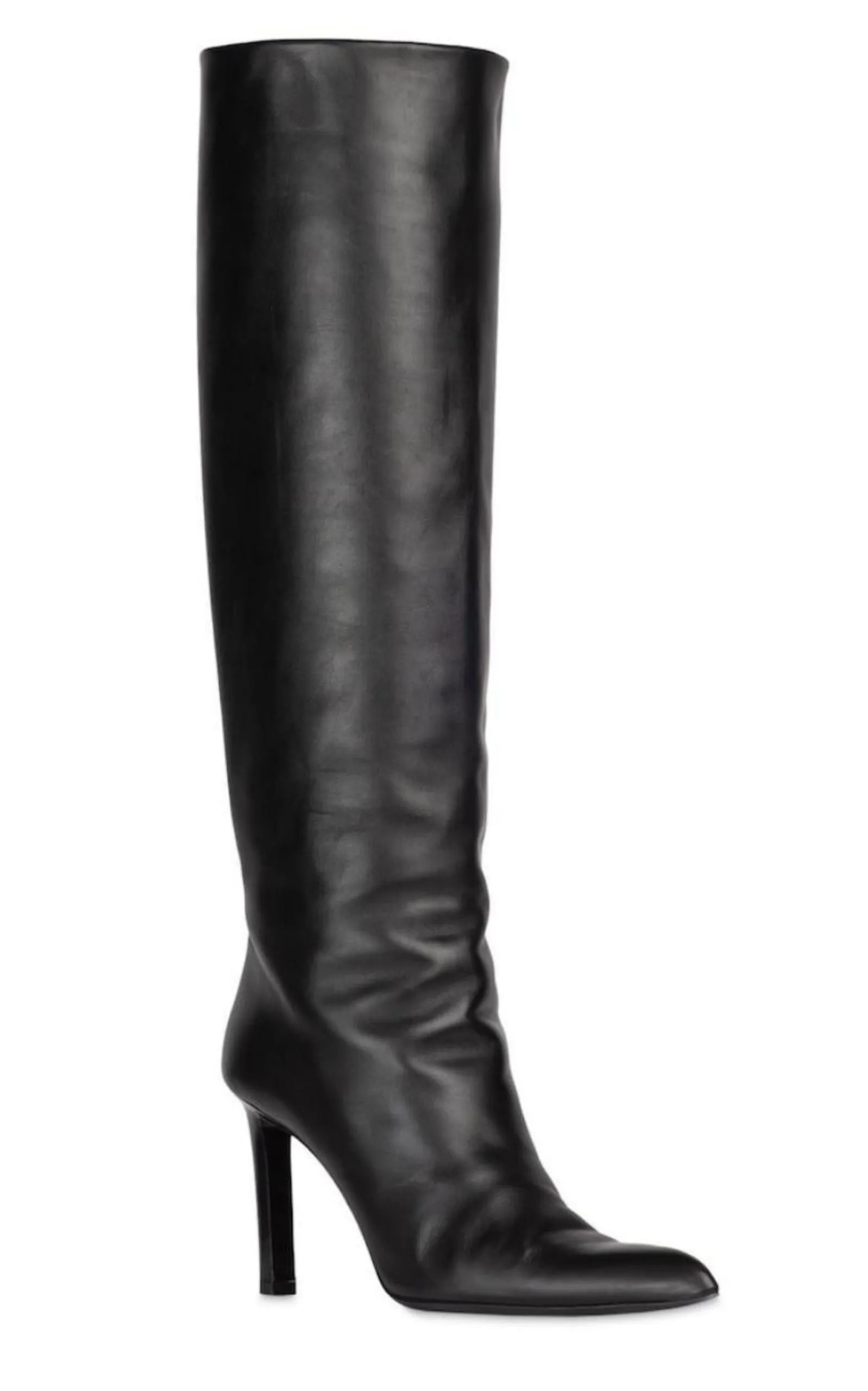 Kid Knee High Leather Boots