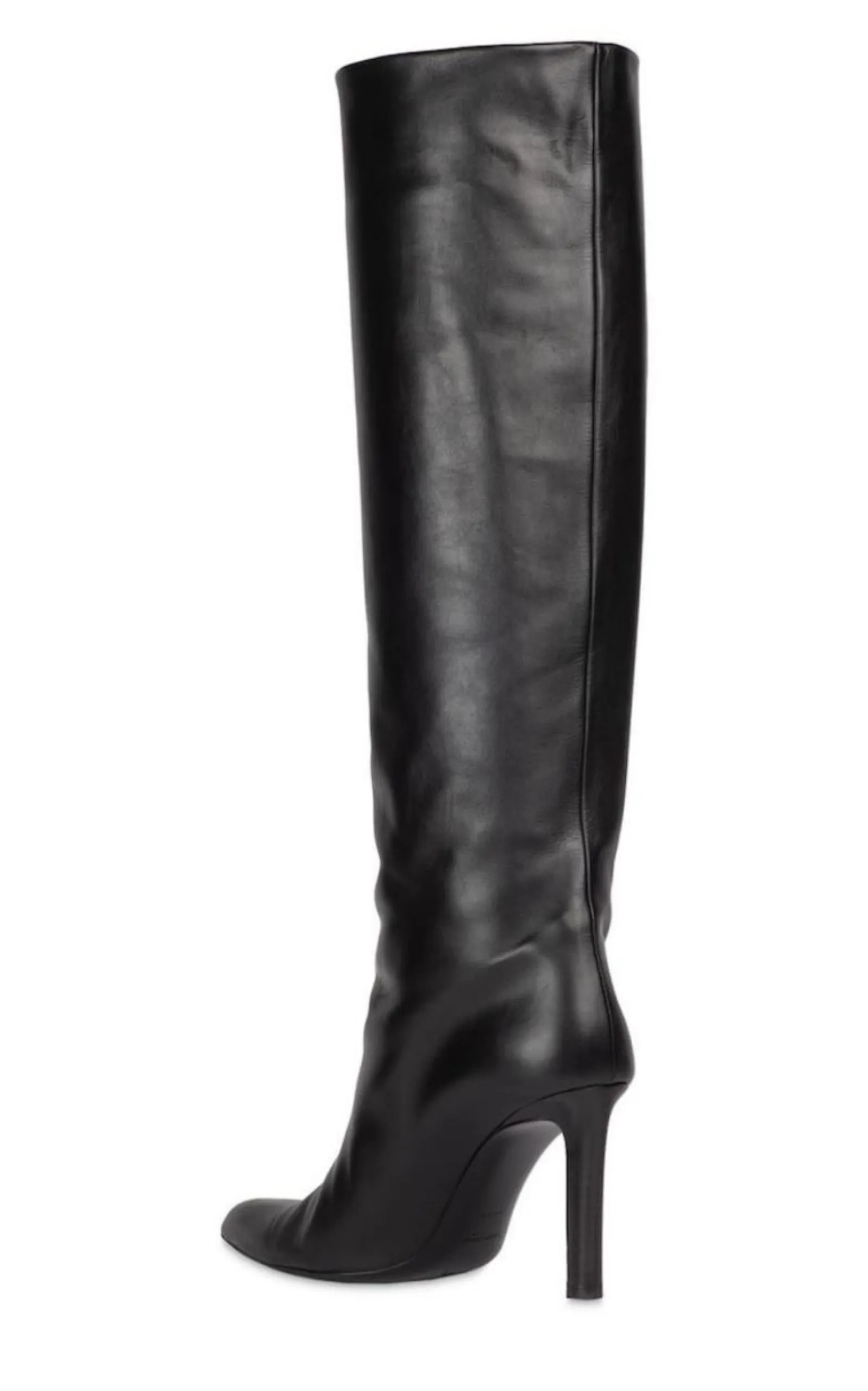 Kid Knee High Leather Boots