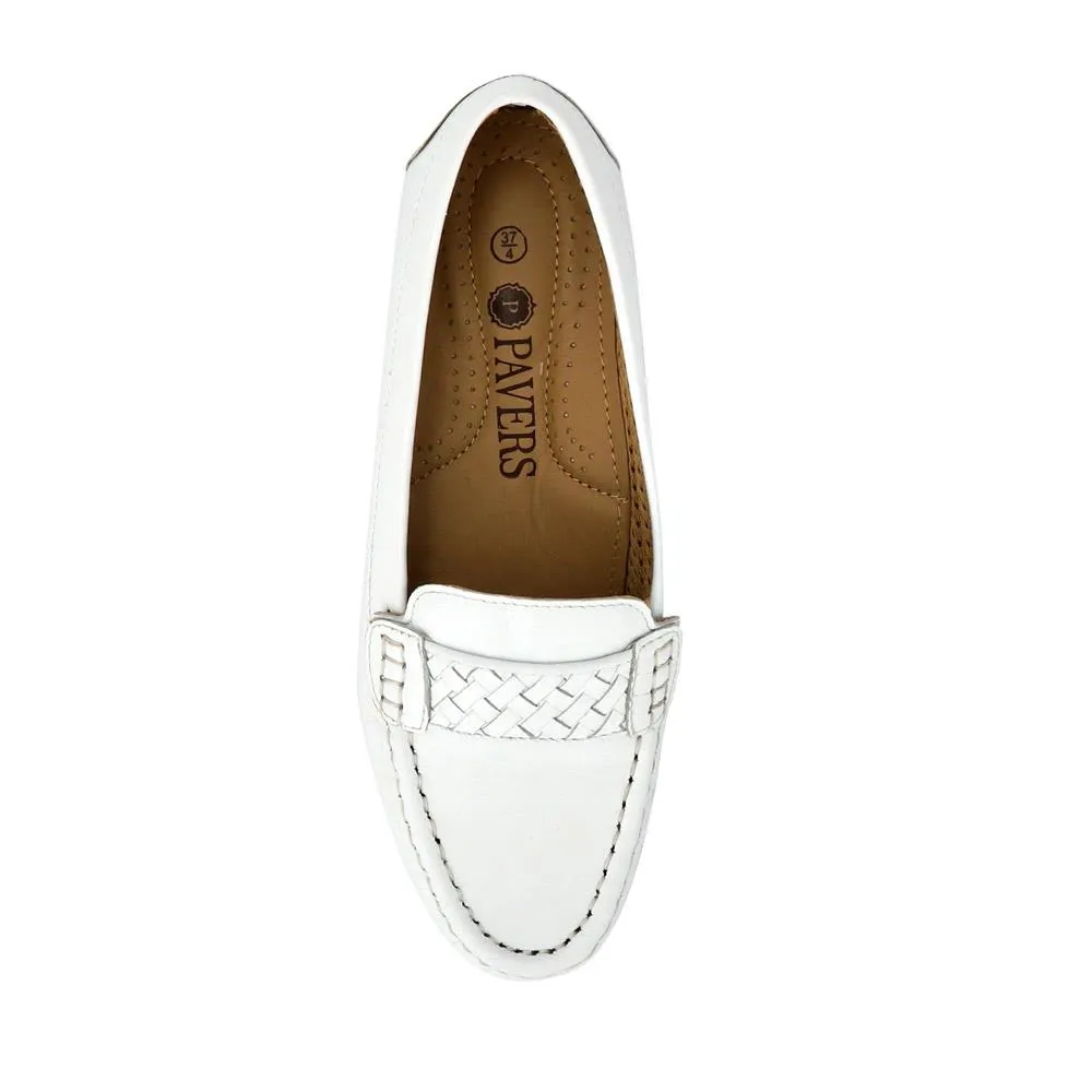 Leather Breathable Loafers - NAP41003 / 327 489