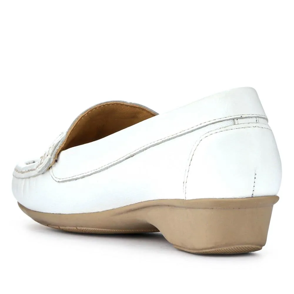 Leather Breathable Loafers - NAP41003 / 327 489