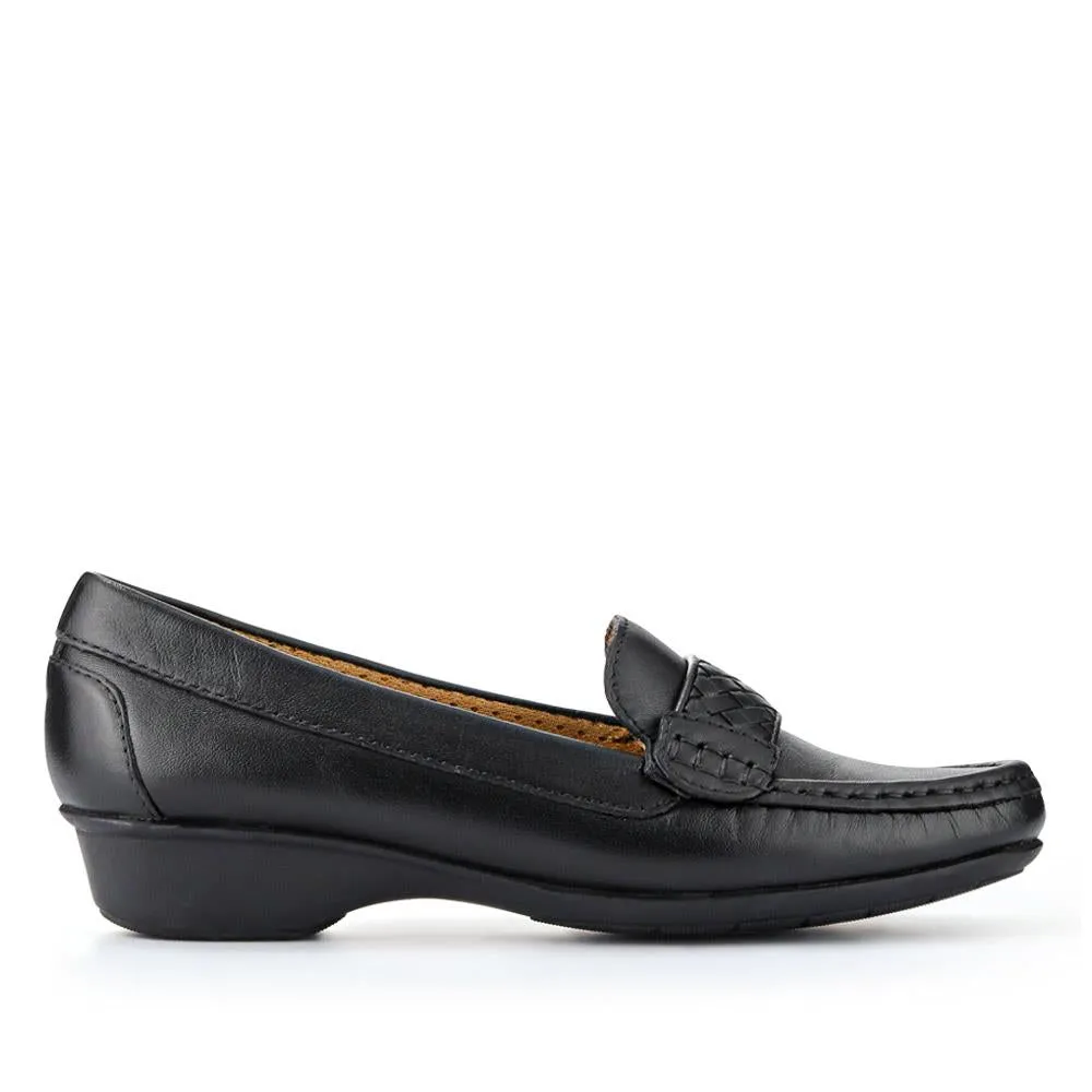 Leather Breathable Loafers - NAP41003 / 327 489