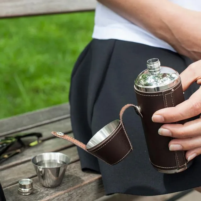 Leather Flask