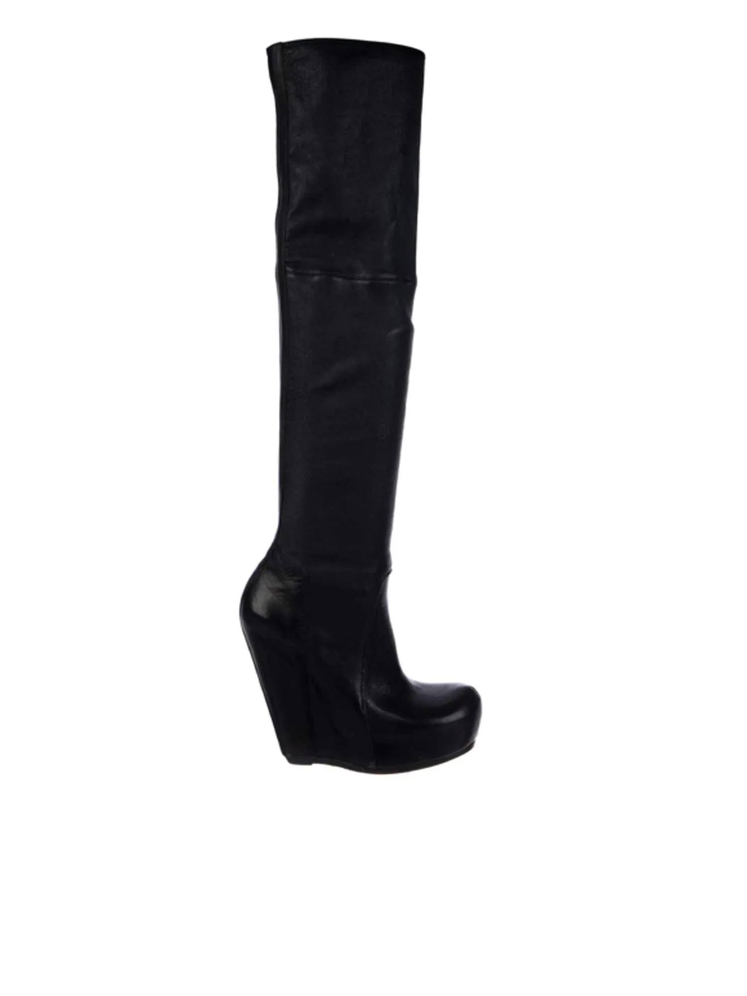 Leather Over-The-Knee Boots