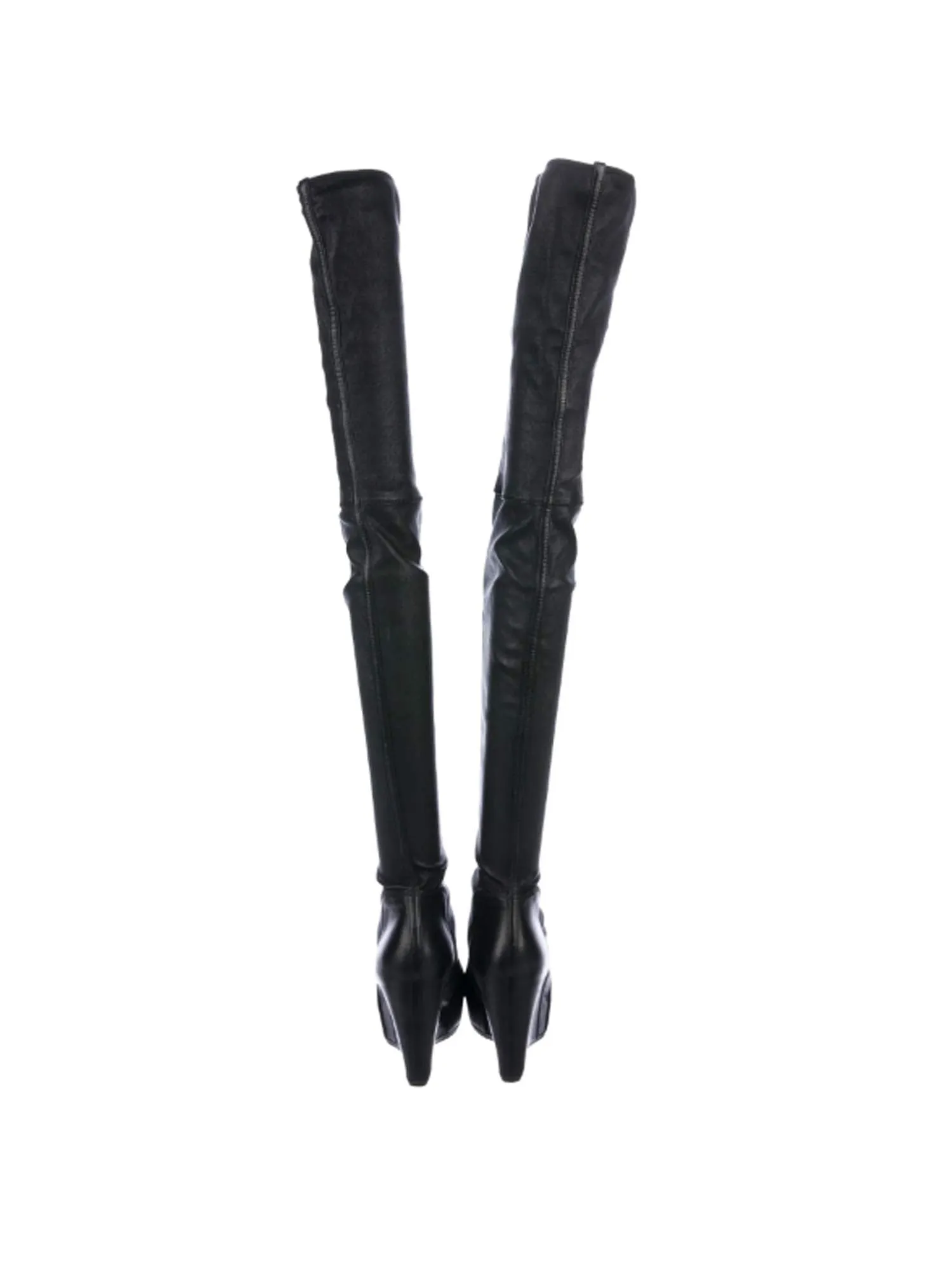 Leather Over-The-Knee Boots
