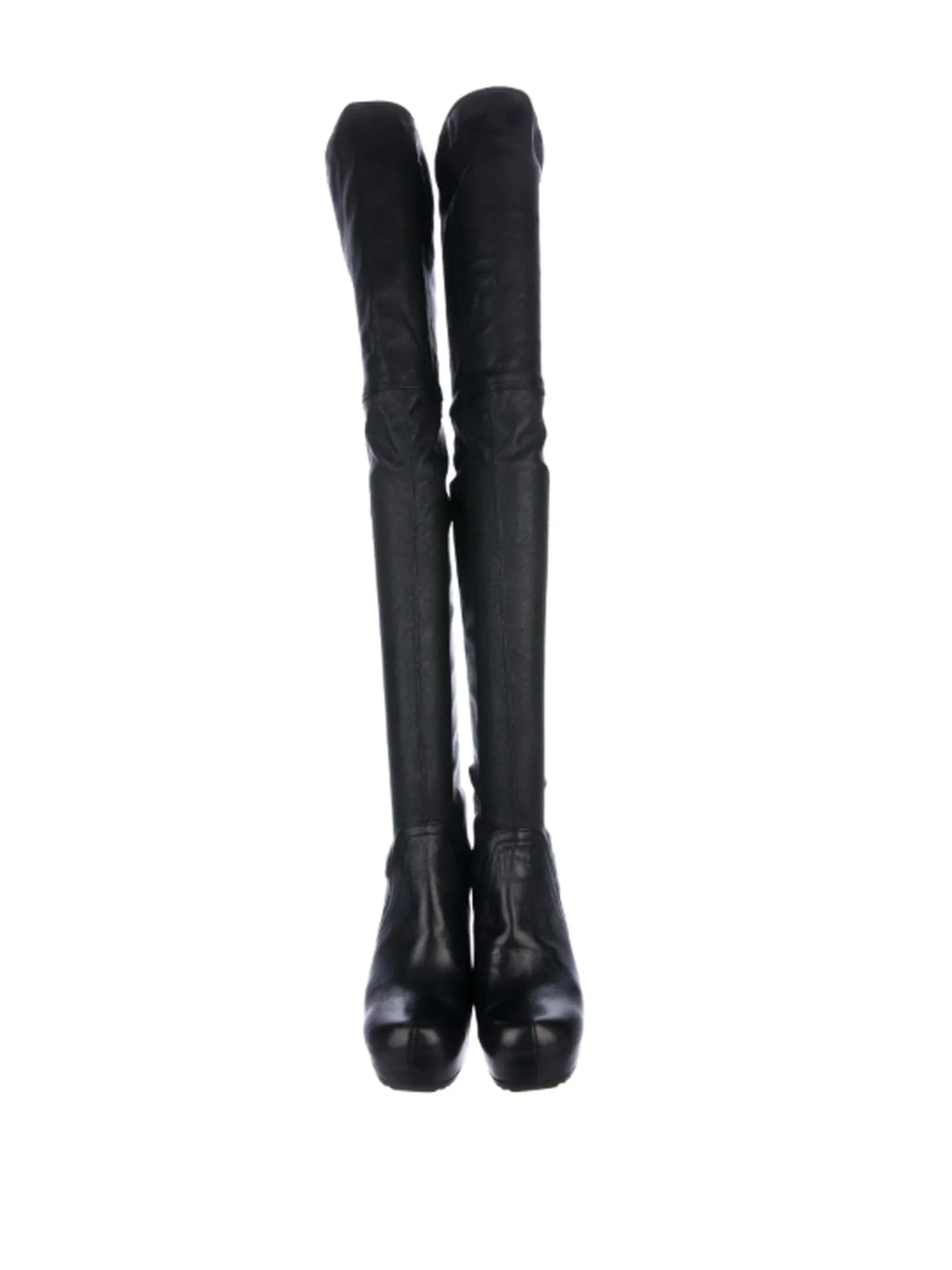 Leather Over-The-Knee Boots