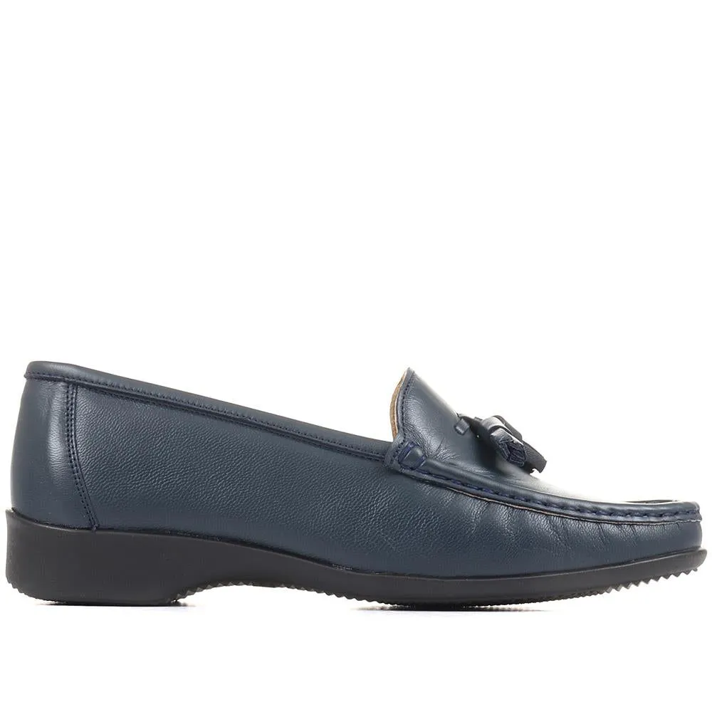 Leather Tassel Loafers  - CONT25000 / 309 198