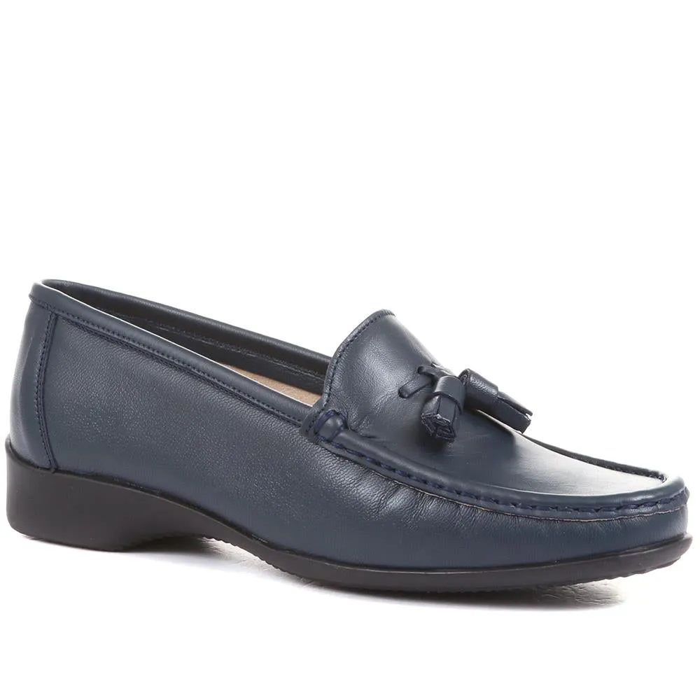 Leather Tassel Loafers  - CONT25000 / 309 198