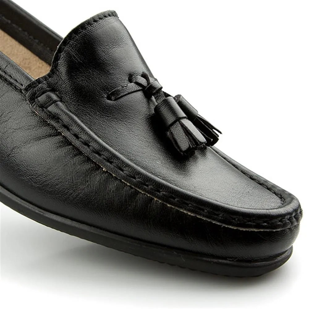 Leather Tassel Loafers  - CONT25000 / 309 198