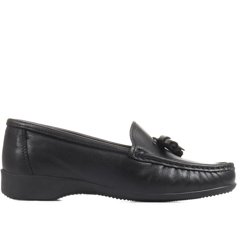 Leather Tassel Loafers  - CONT25000 / 309 198