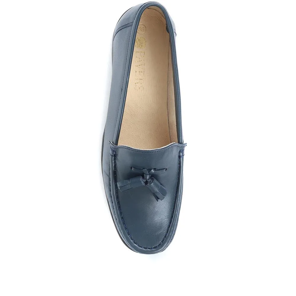 Leather Tassel Loafers  - CONT25000 / 309 198