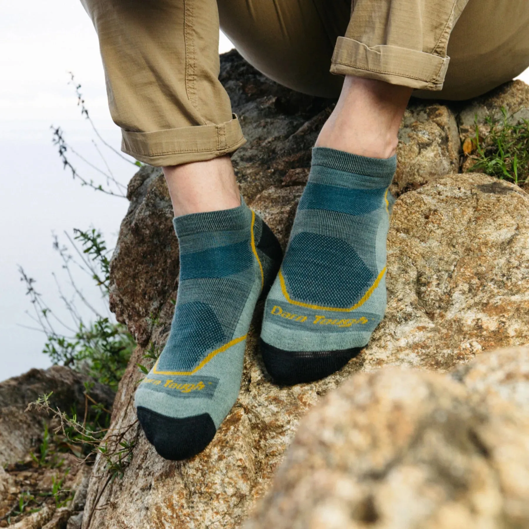 Light Hiker No Show Lightweight Hiking Sock w/ Cushion (Men's) - D1990M