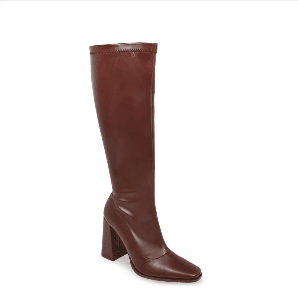 Liliana Alex-2 Knee High Heel gogo winter boots for women