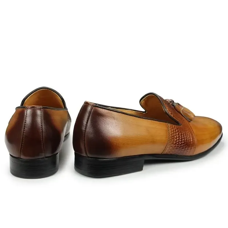 Lustrévo Business Slip-On Loafers