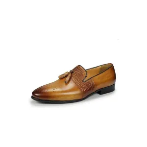 Lustrévo Business Slip-On Loafers