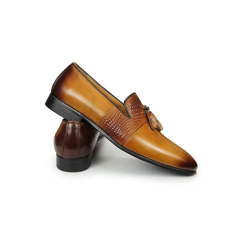 Lustrévo Business Slip-On Loafers