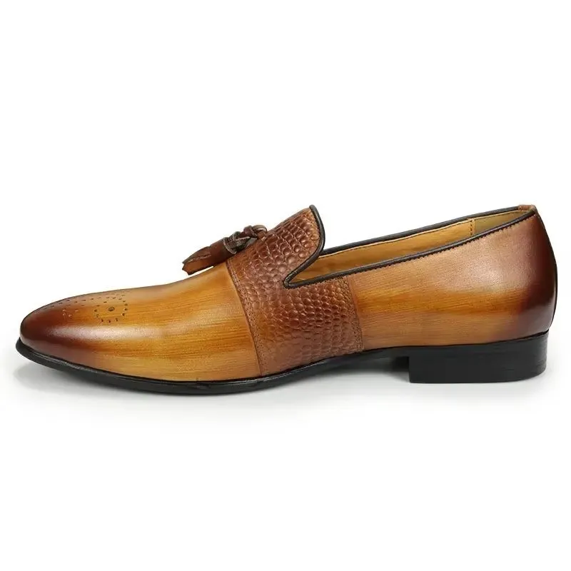 Lustrévo Business Slip-On Loafers