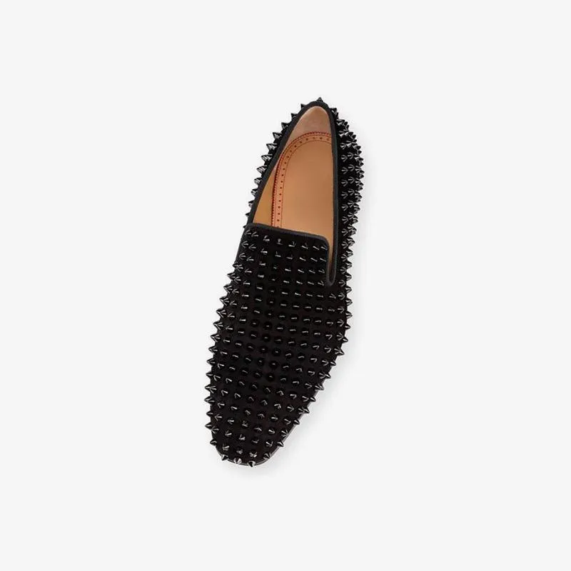 Mens Loafer Fashion Suede Leather
