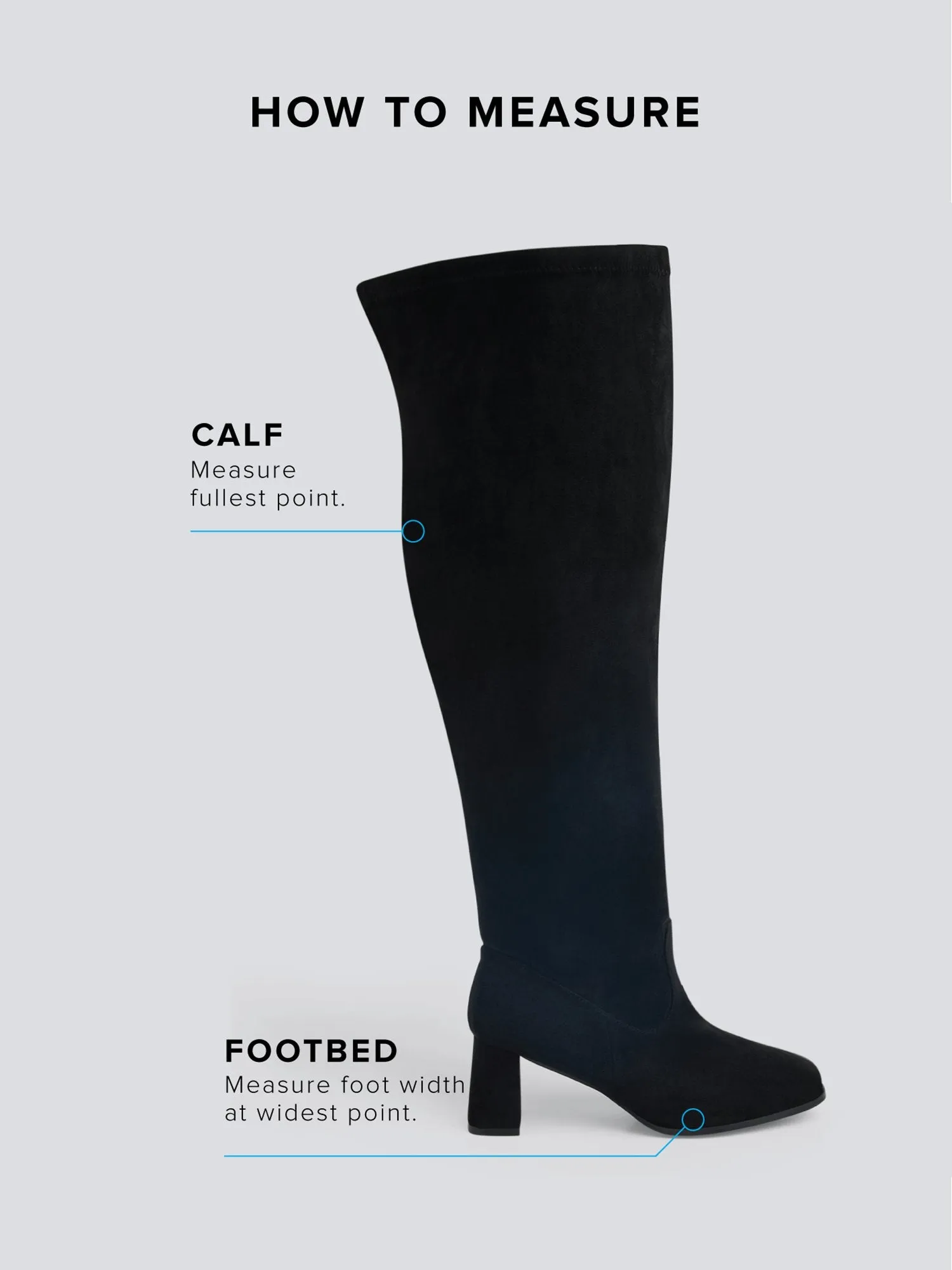 Mona Metallic Wide Calf Knee High Boots