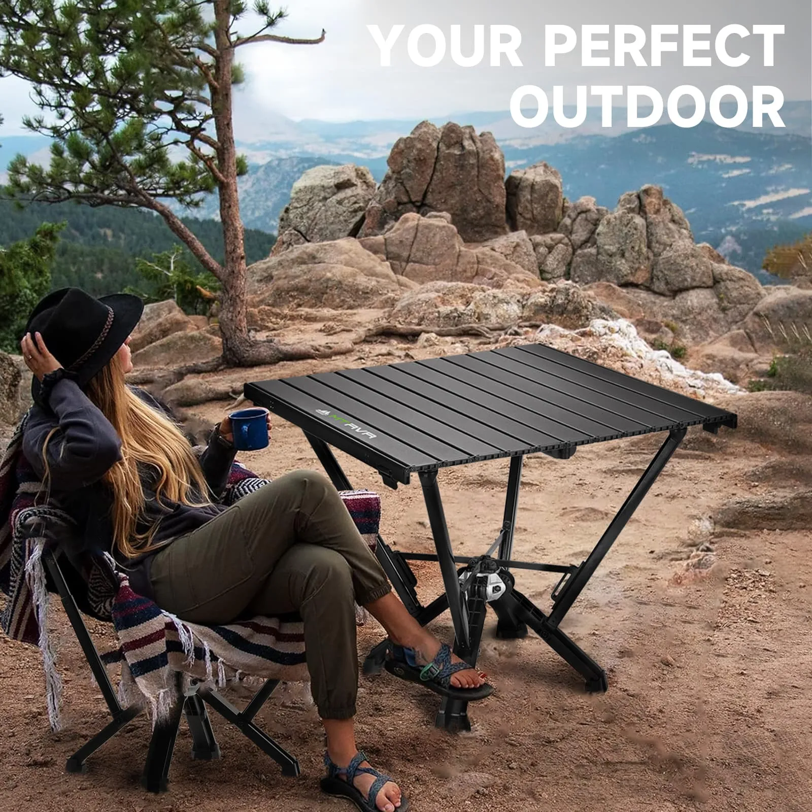 MTRVR Short Folding Table