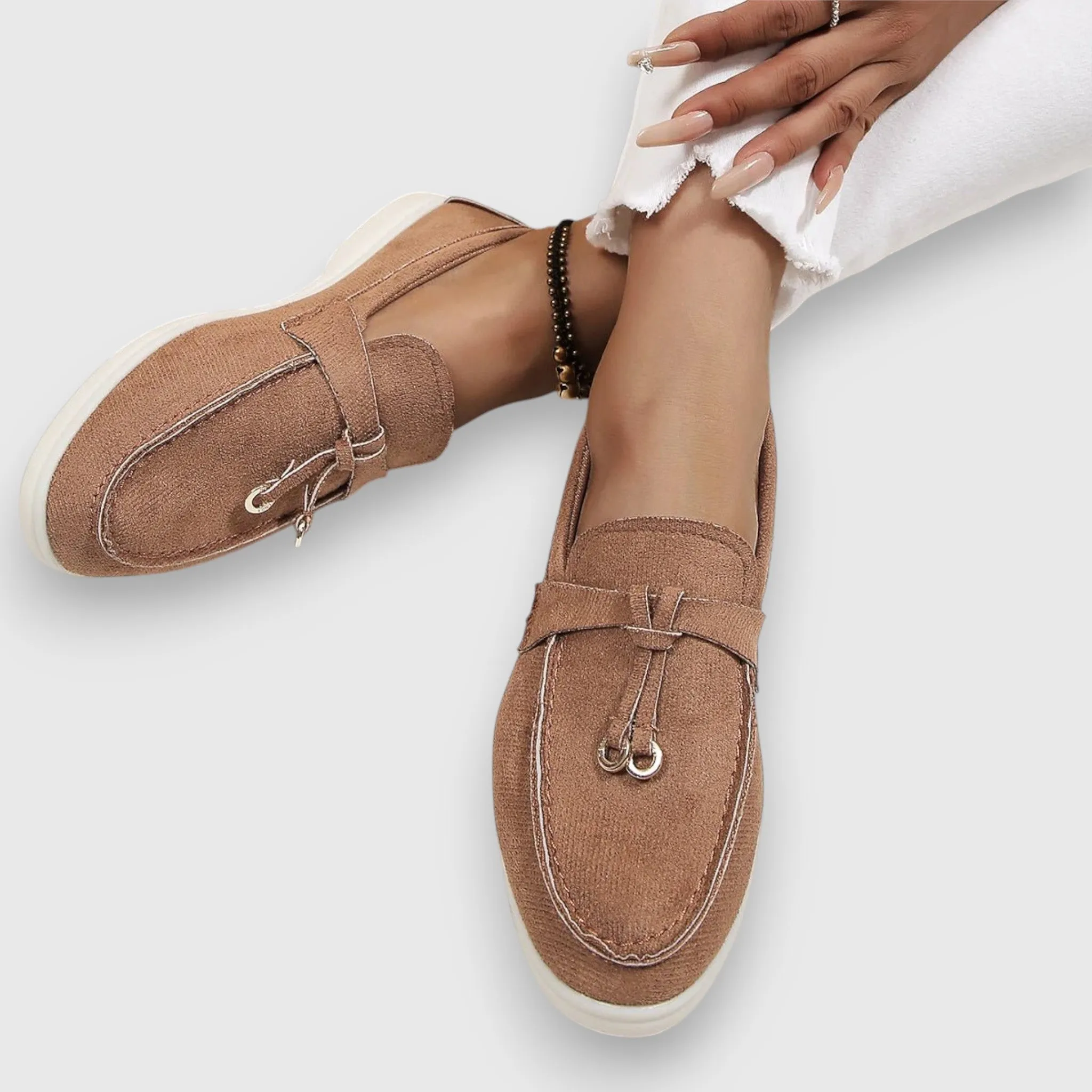 Nancy - Stylish Knot Loafers
