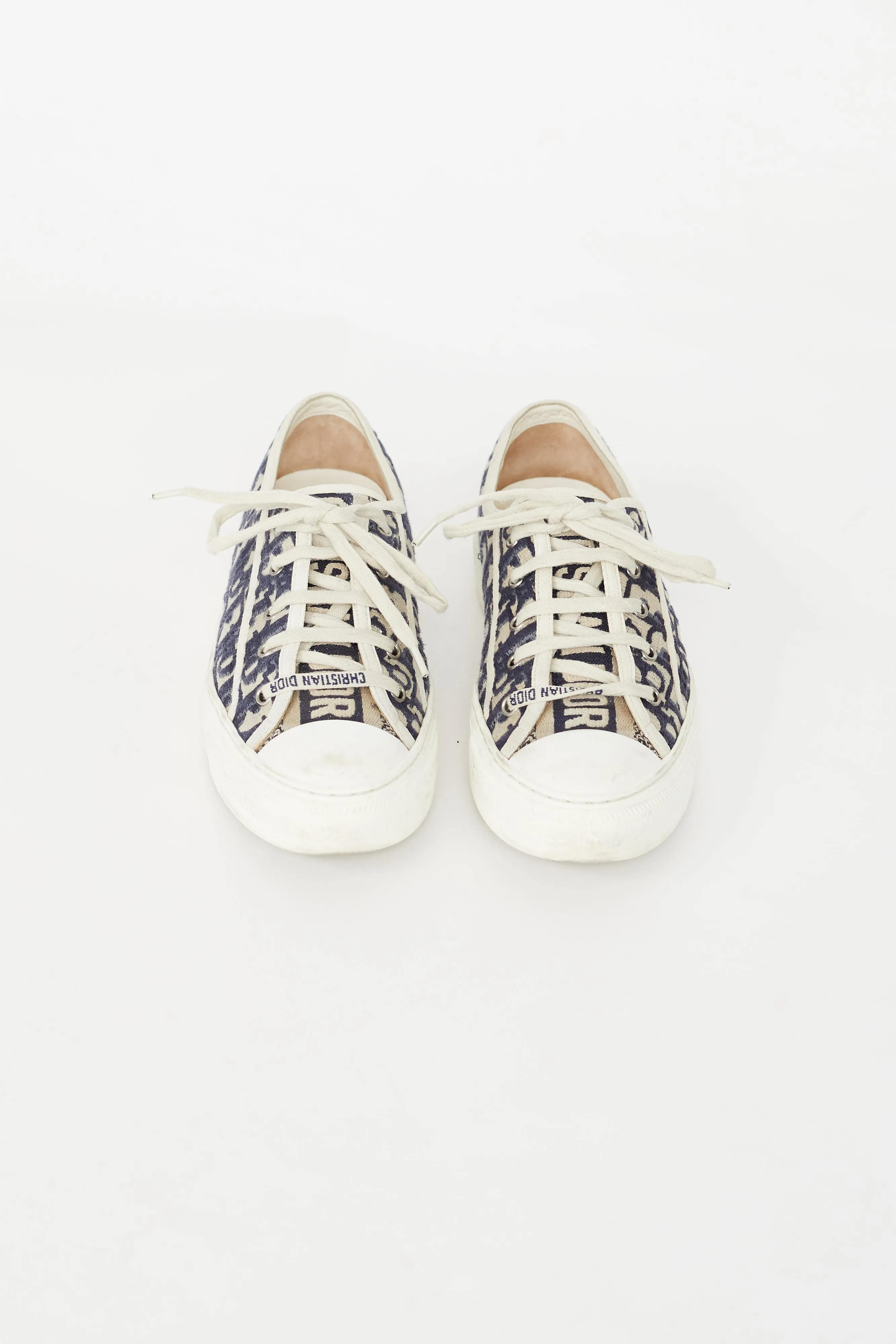 Navy & Beige Monogram Walk'n'dior Sneaker