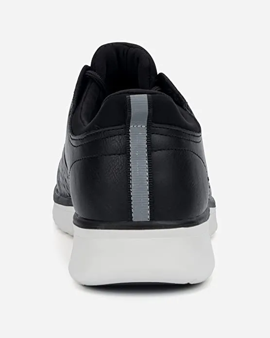 New York & Company Men's Wyn Sneaker  Color Black/Oil Size 7.5M