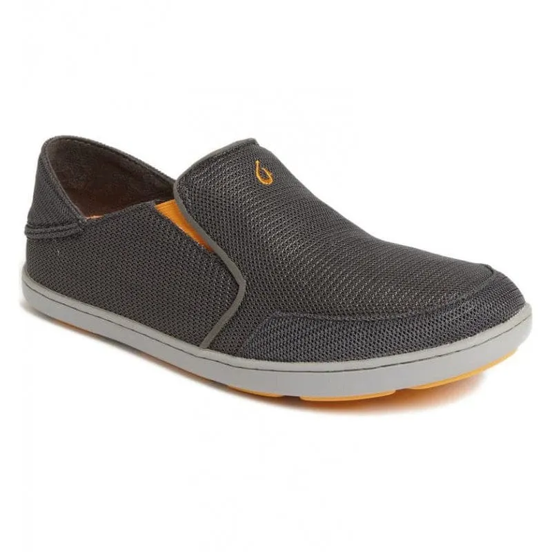 OluKai Men's Nohea Mesh Shoes- Dark Shadow