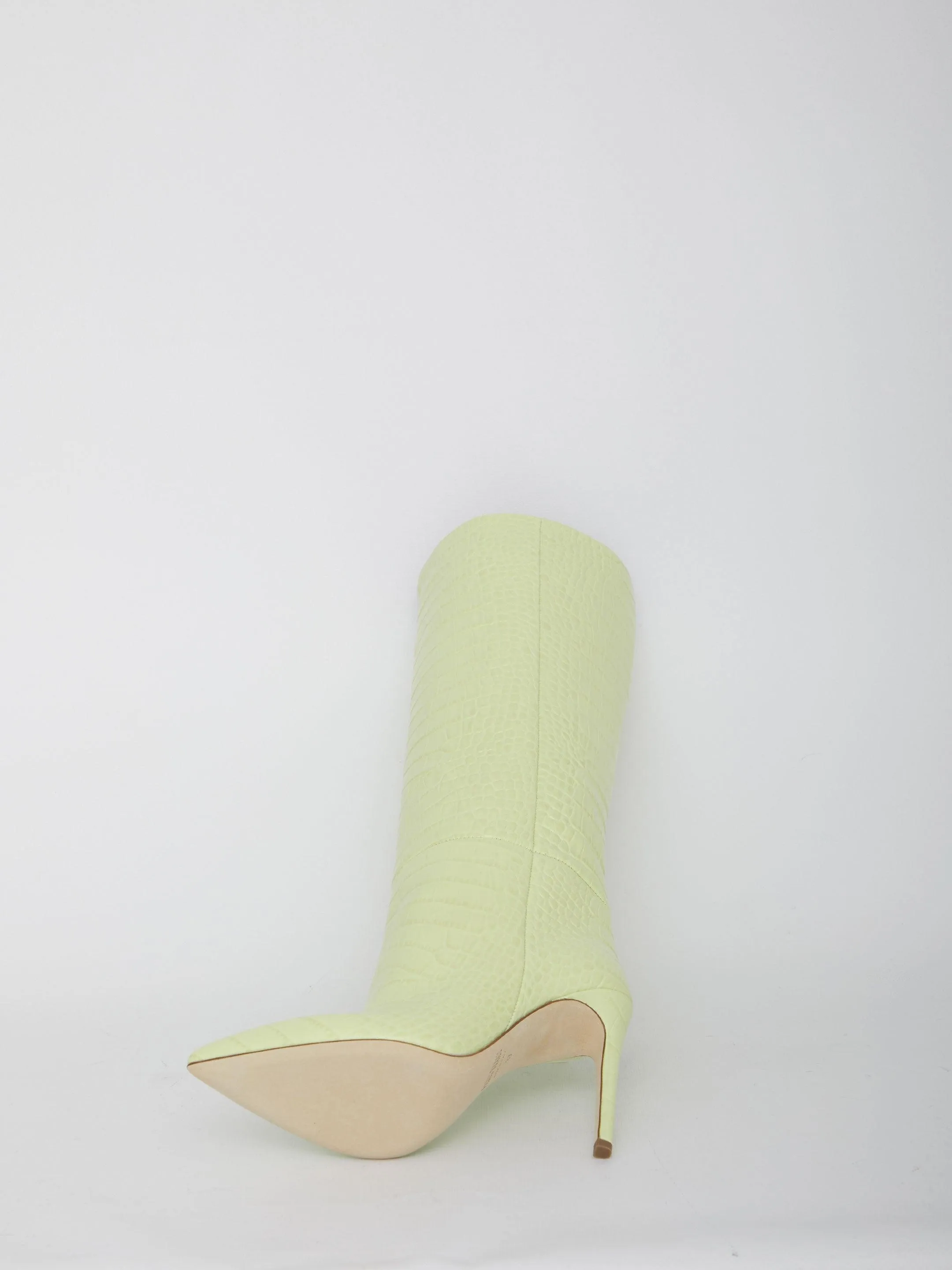 Paris Texas Yellow Leather Boots