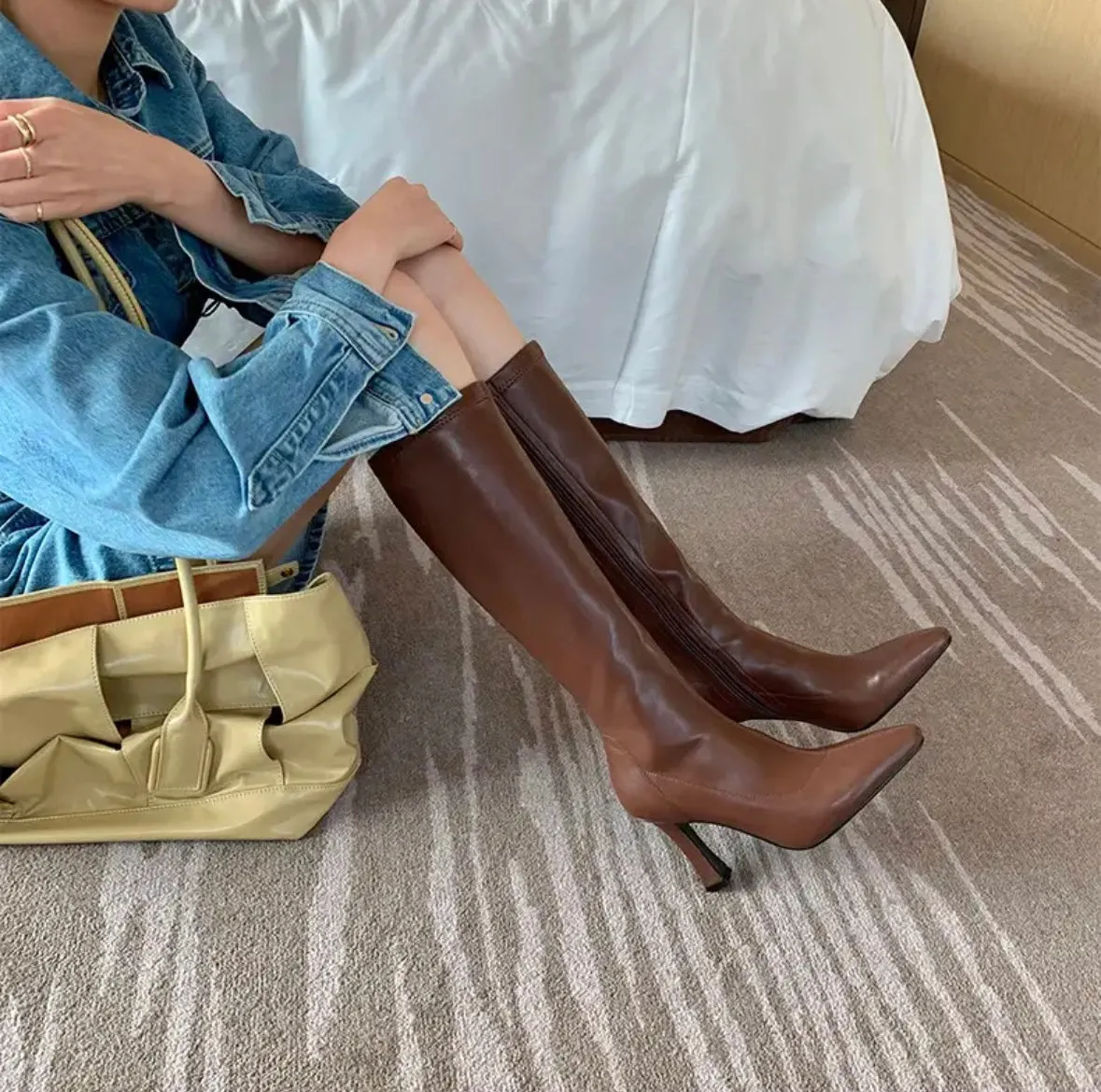 Places To Be Knee High Boots