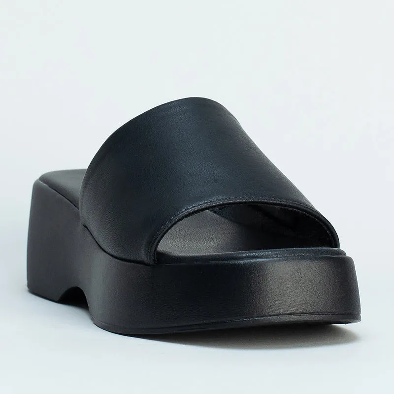 Platform Slip On Sandal _ 160621