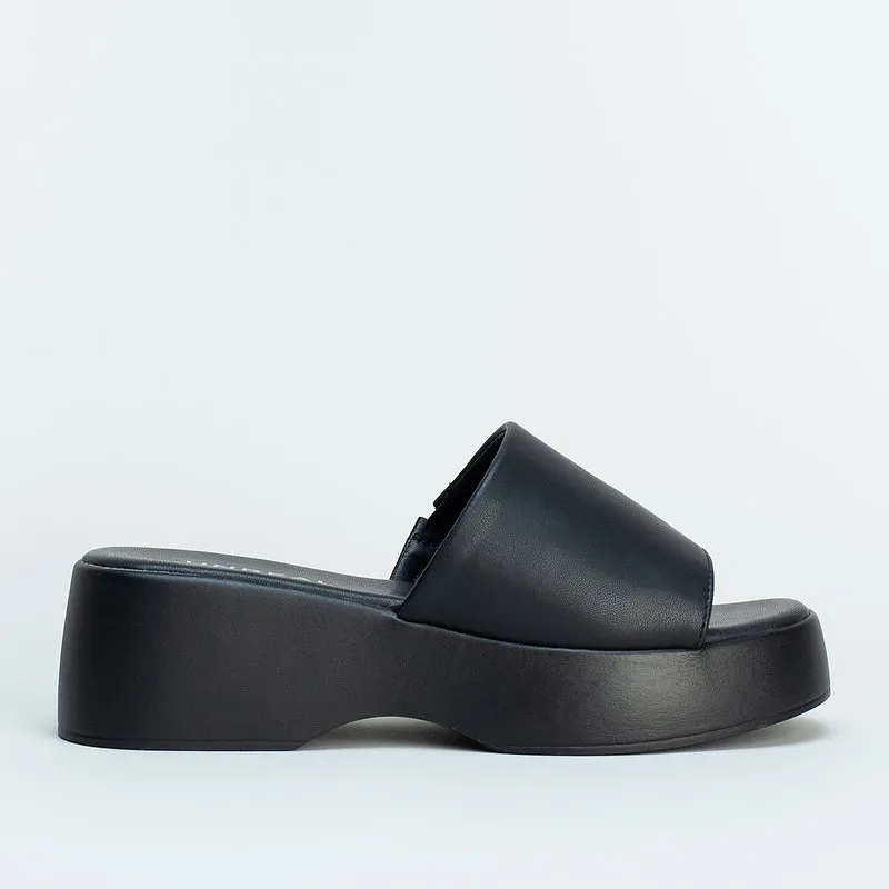 Platform Slip On Sandal _ 160621