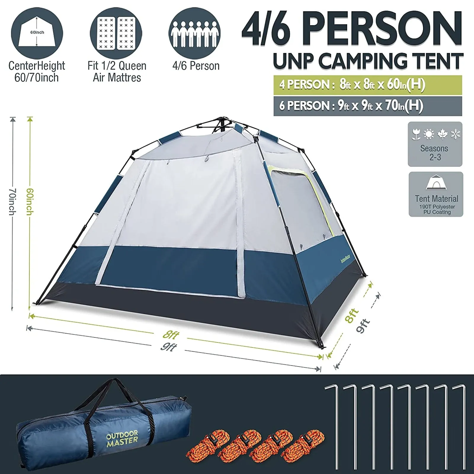 Pop Up Camping Tent
