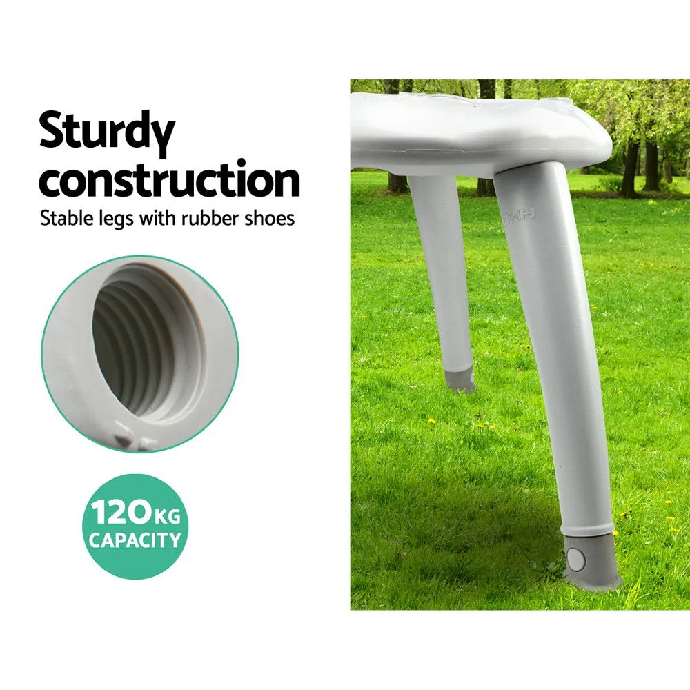 Portable Folding Camping Toilet, Outdoor