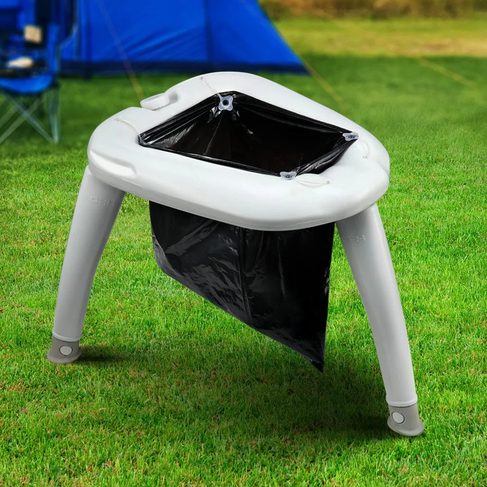 Portable Folding Camping Toilet, Outdoor