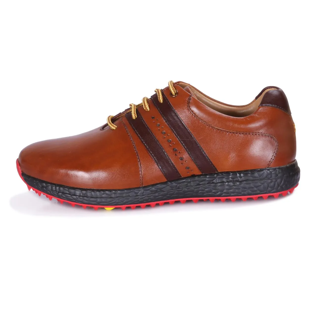 Pound Tan & Brown Golf Shoes