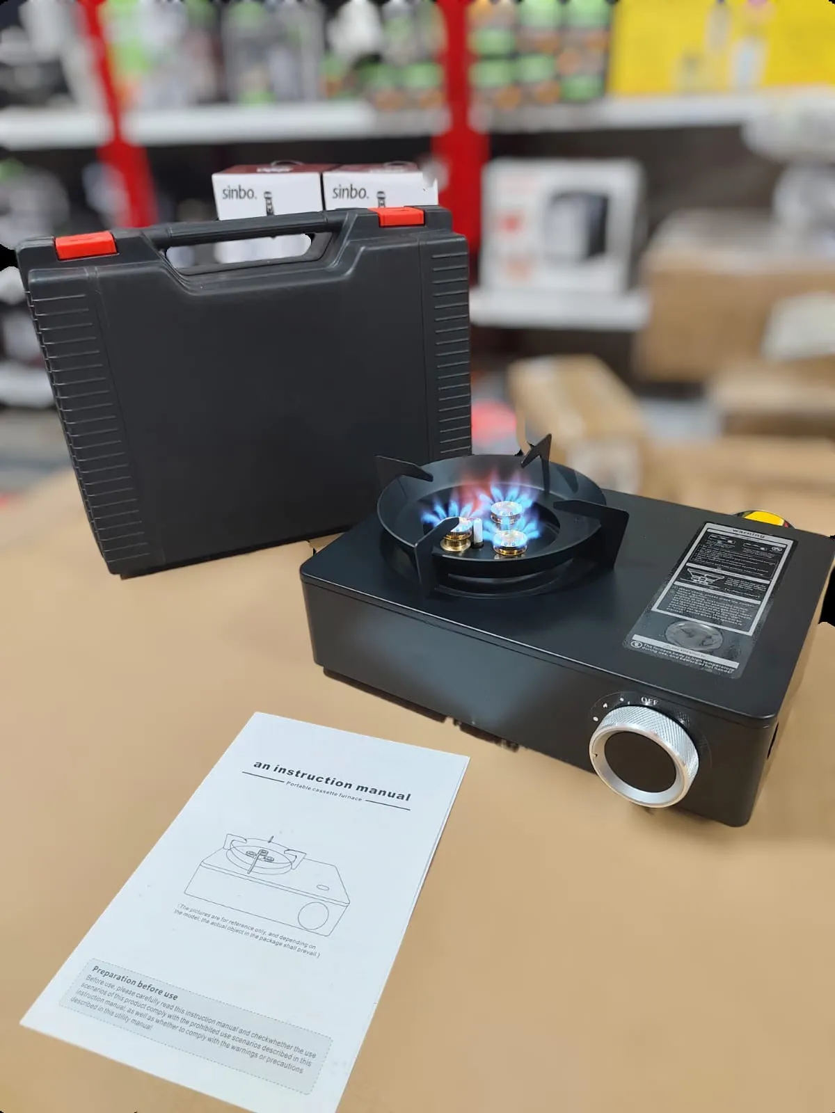 Premium Quality Camping Stove with Box