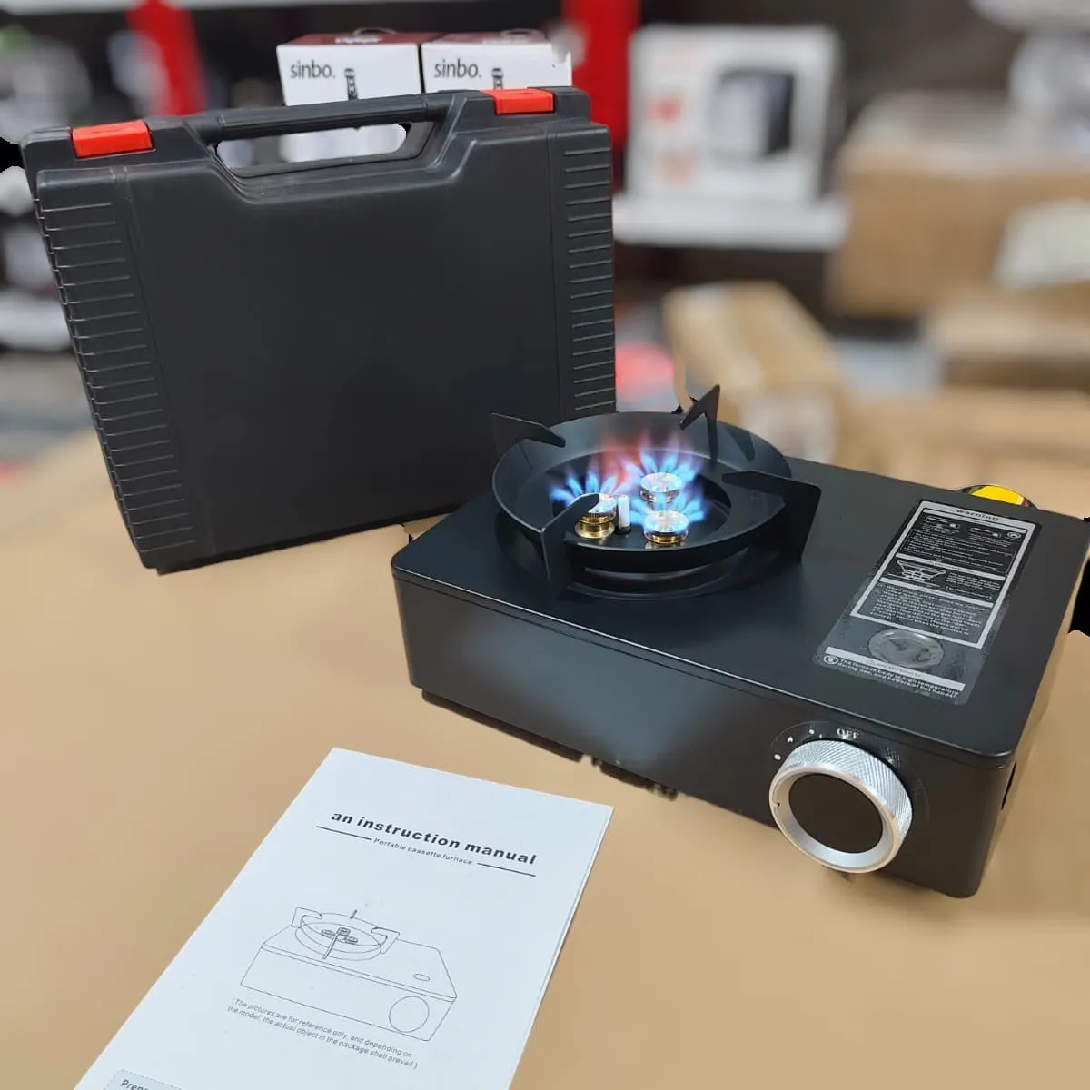 Premium Quality Camping Stove with Box