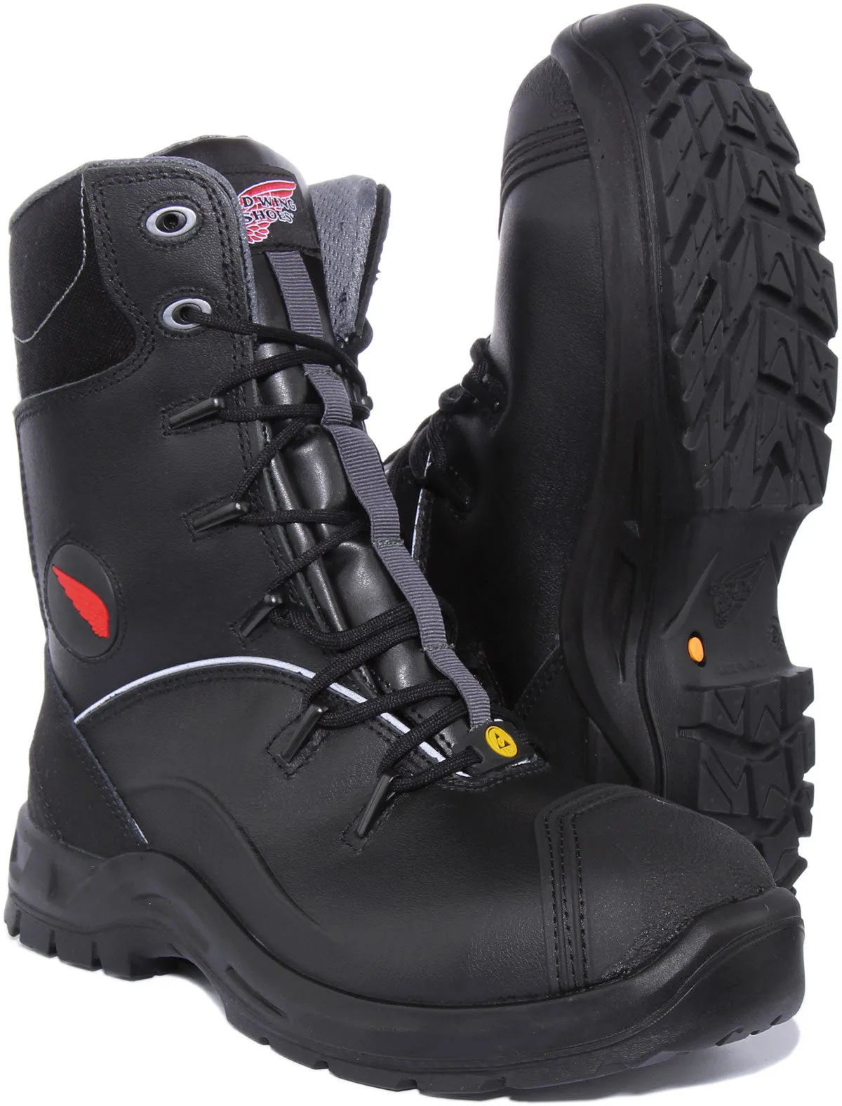 Red Wing 3207 In Black For Men