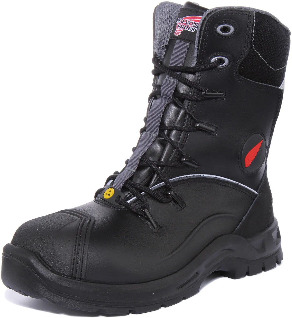 Red Wing 3207 In Black For Men