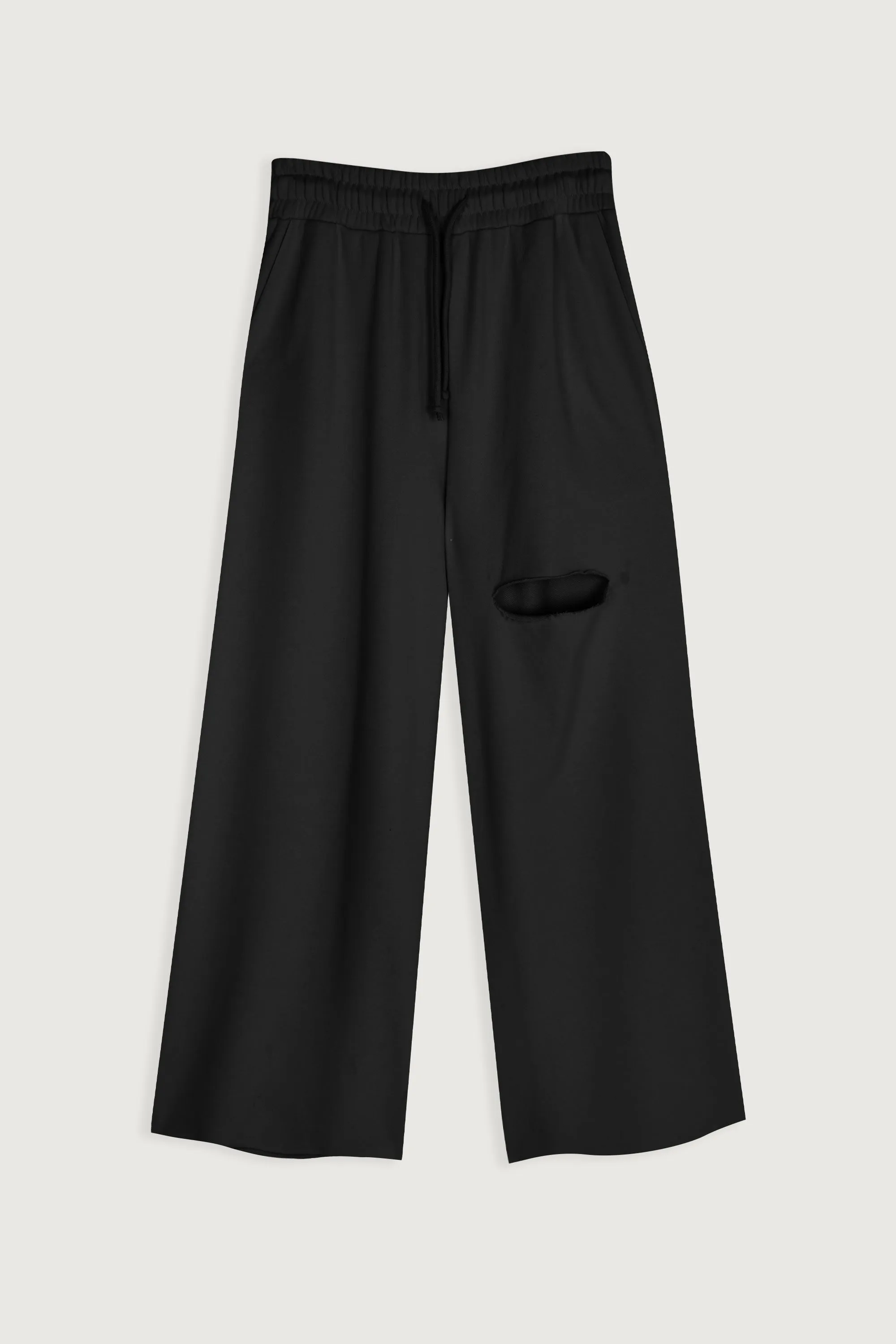 RIPPED WIDE LEG PANT