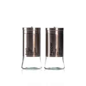 Salt & Pepper Glass 2 Pack