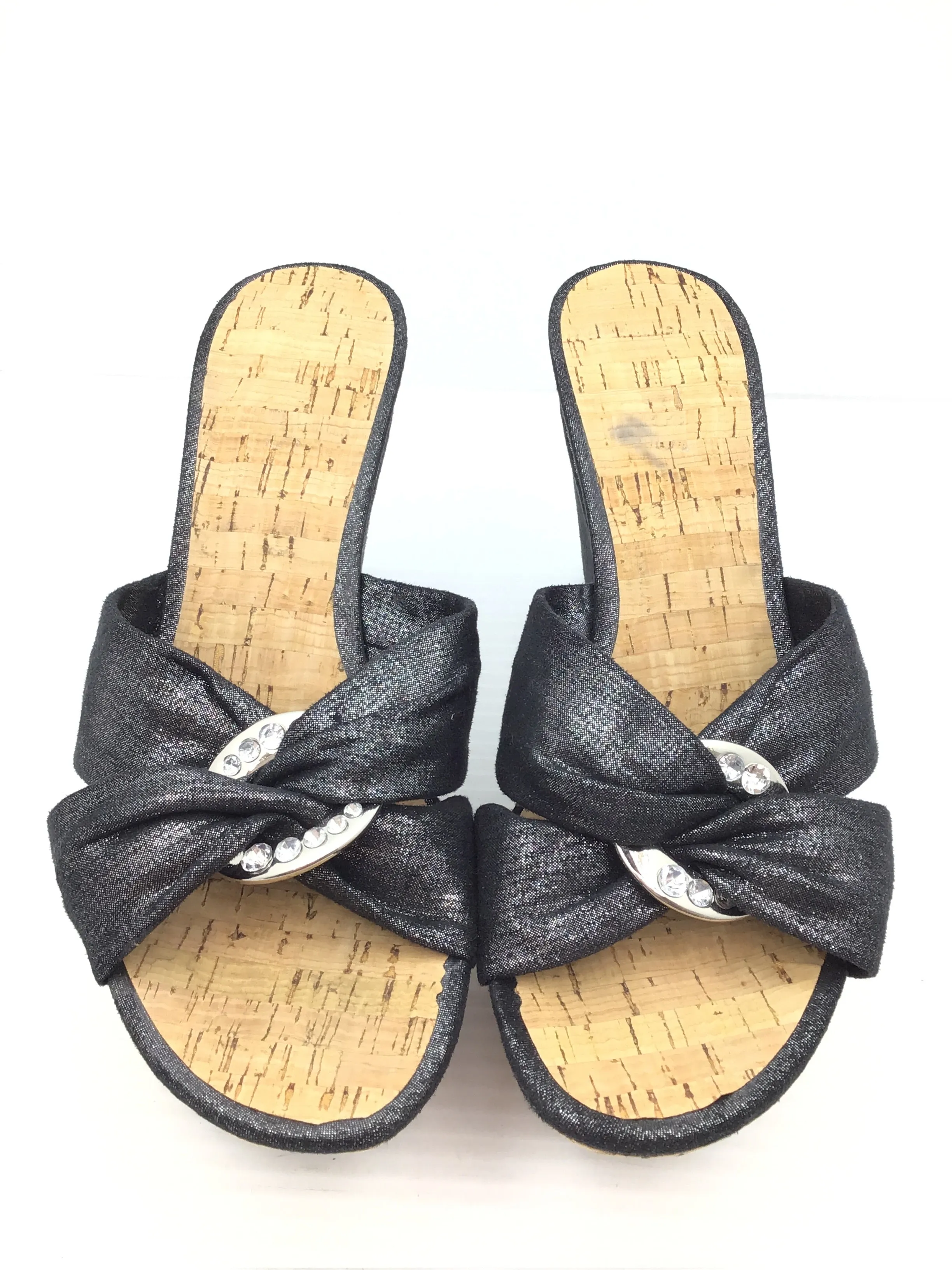 Sandals Heels Wedge By Guess  Size: 8