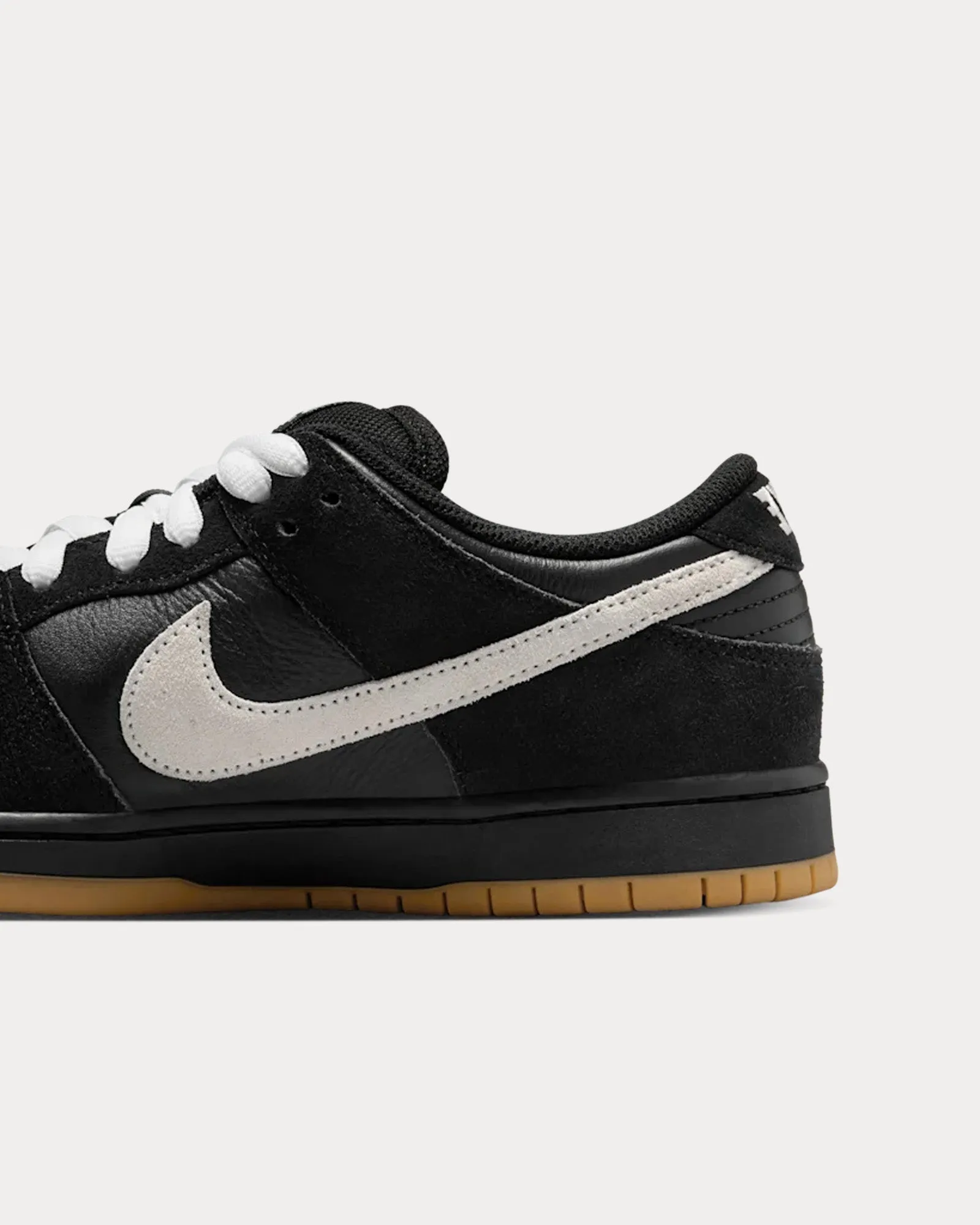 SB Dunk Low Pro Black / White Low Top Sneakers
