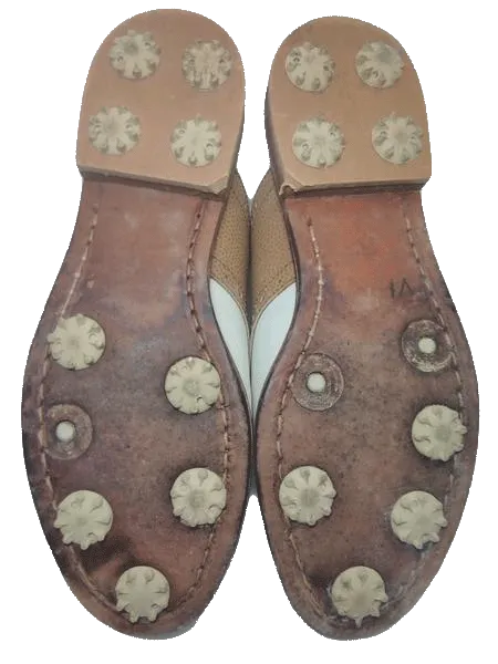 SHOES Golf Lady Fairway Saddle Oxford Tie Up Size 7 (SKU 000130)
