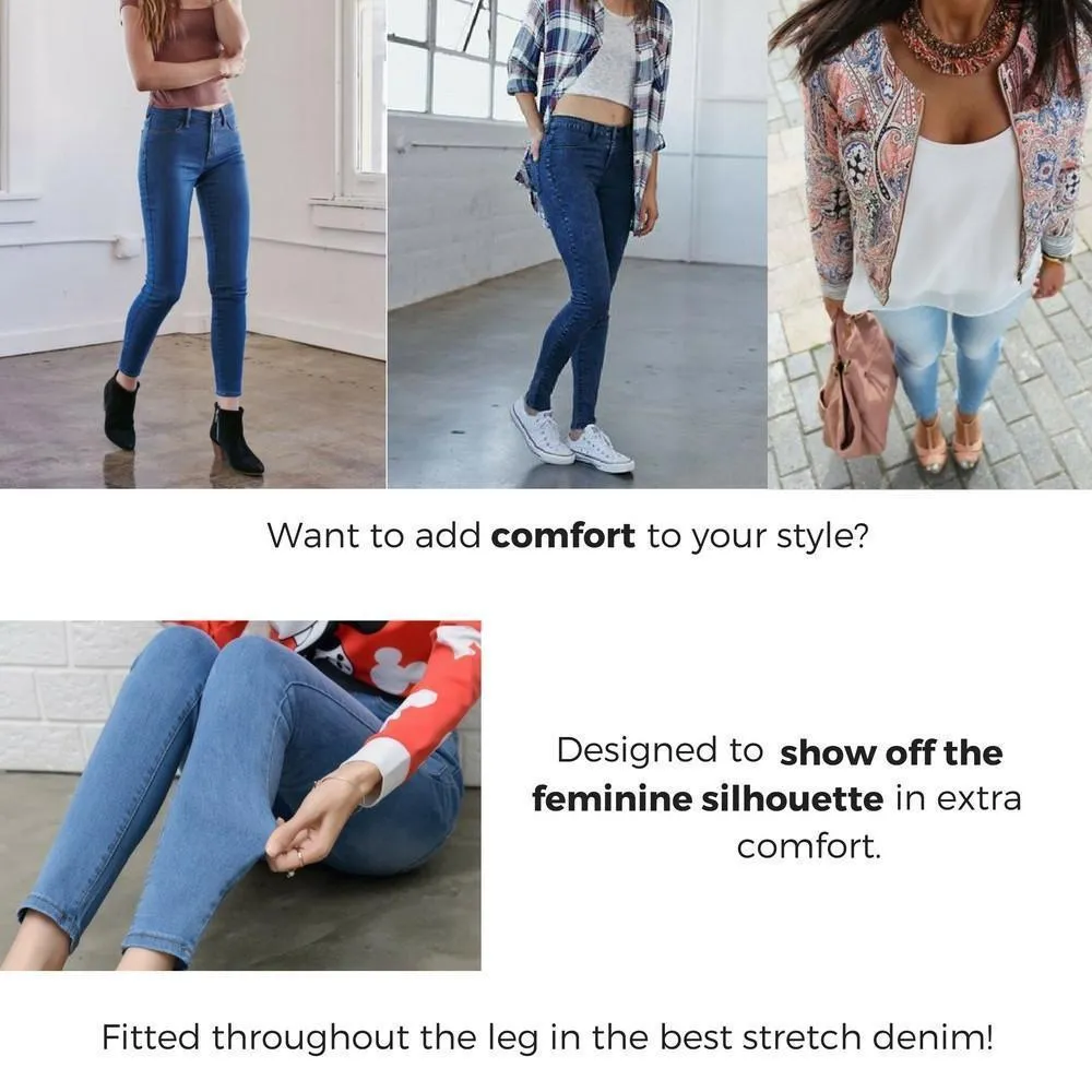 SHOPPY Stretchable Denim Jeans Jegging