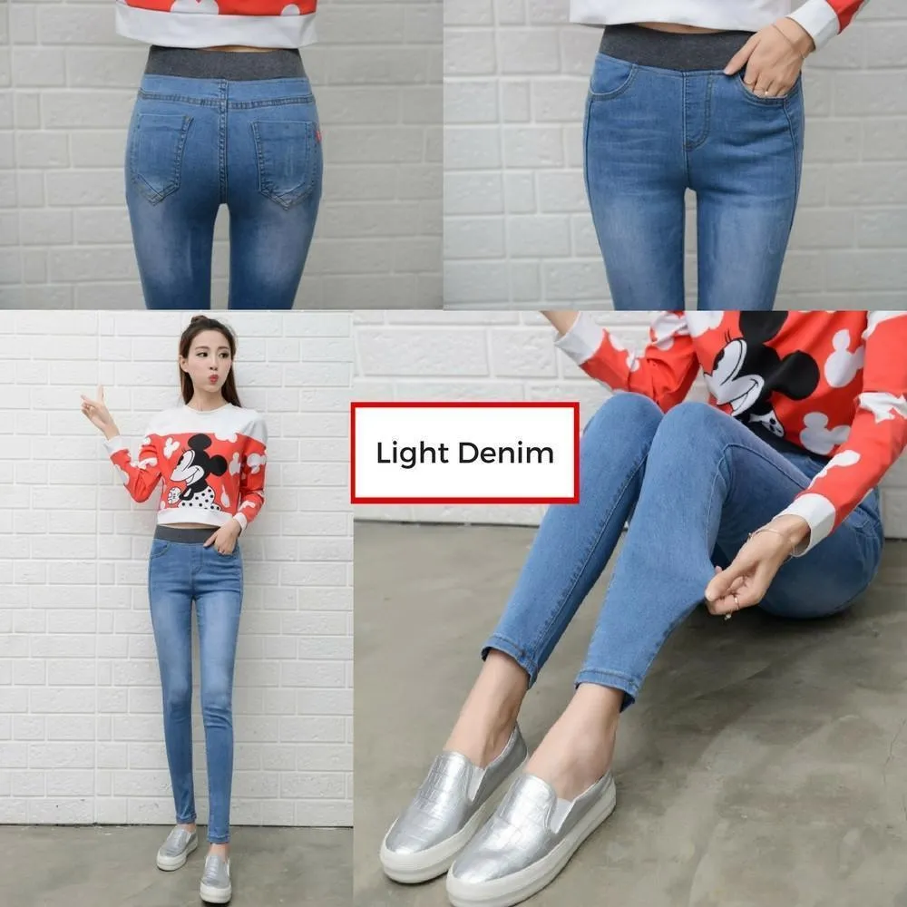 SHOPPY Stretchable Denim Jeans Jegging