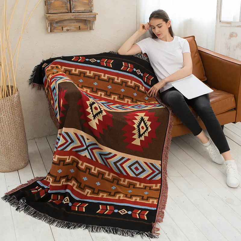 Sofa Towel Camping Outing Picnic Mat Tent Blanket