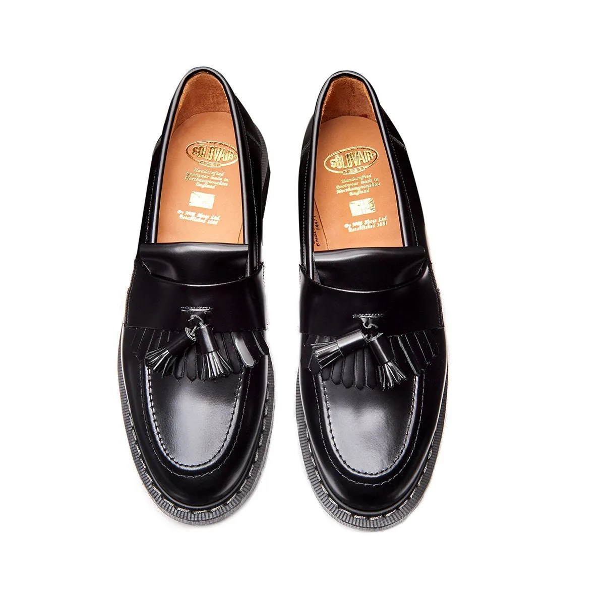 Tassel Loafer - Hi-Shine Black